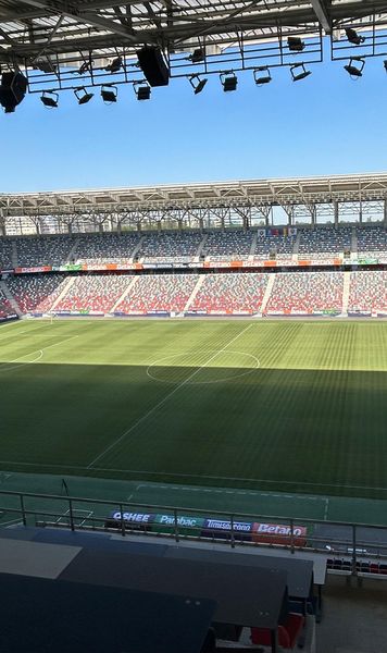 Cum arată Stadionul Steaua Imagini spectaculoase surprinse de GOLAZO.ro cu gazonul, cu o zi înainte de FCSB - CFR Cluj din Supercupa României