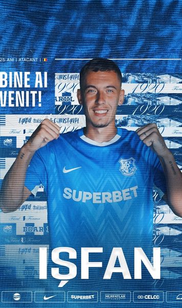 Alexandru Ișfan, la Farul! Constănțenii și-au prezentat oficial noua achiziție. Pe ce perioadă a semnat