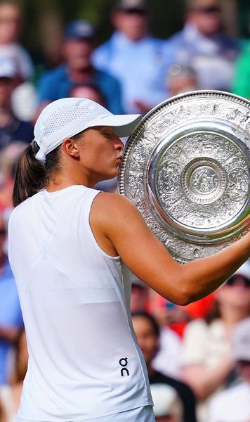 Iga Swiatek, campioană la Wimbledon   Poloneza   și-a făcut adversara să plângă  în finală » S-a mai întâmplat doar de două ori în istorie