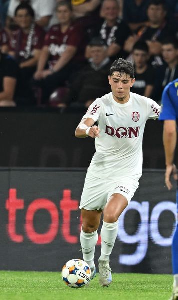 Mustrat de Petrescu Eroul lui CFR Cluj i-a răspuns tehnicianului: „Nu m-am speriat deloc”