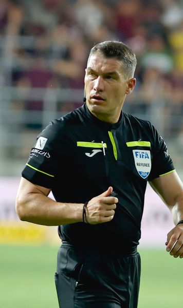 Debut pentru Kovacs în noul sezon  La ce partidă a fost delegat arbitrul român, după   aventura eșuată  de la Mondialul Cluburilor