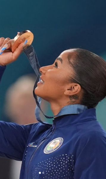 Mesajul lui Jordan Chiles   Rivala Anei Bărbosu, la un an după ce a fost deposedată de   medalia de bronz la JO:  „Chiar și atunci când ți se ia ceva...”