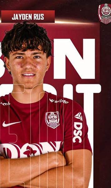 CFR Cluj, un nou transfer  Ardelenii   au prezentat  un tânăr fotbalist crescut în Statele Unite