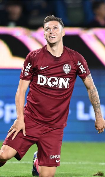 CFR Cluj, fără golgheter!    Louis Munteanu  va rata returul cu Braga. Ce s-a întâmplat