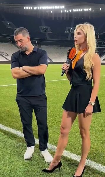  Momente stânjenitoare     VIDEO  Arda Turan,   scene virale  în preajma unei reportere: nu s-a uitat deloc la ea 