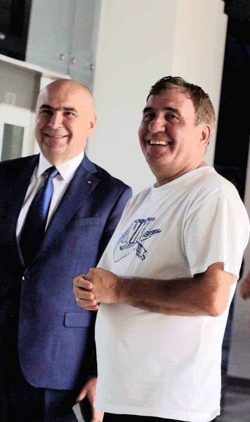 Bolojan, în vizită la Hagi   Mesajul „Regelui” la întâlnirea cu   premierul României