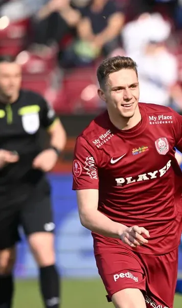 Louis Munteanu, ofertă din La Liga   Atacantul celor de la CFR Cluj, dorit de o   echipă de tradiție!  Cristi Balaj: „Cred că va pleca” » Cifrele tranzacției
