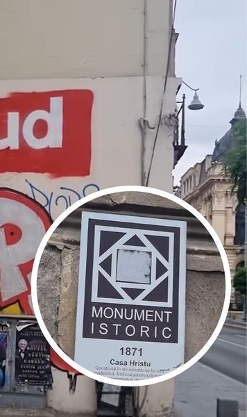 Sud Dinamo, act de vandalism  Fanii „câinilor”   au pictat cu graffiti  un monument istoric din București