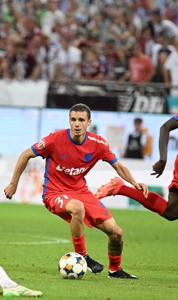 Gol și eliminare în 7 minute!     FOTO:  FCSB,   în inferioritate  mai bine de o repriză în deplasarea de la Aberdeen