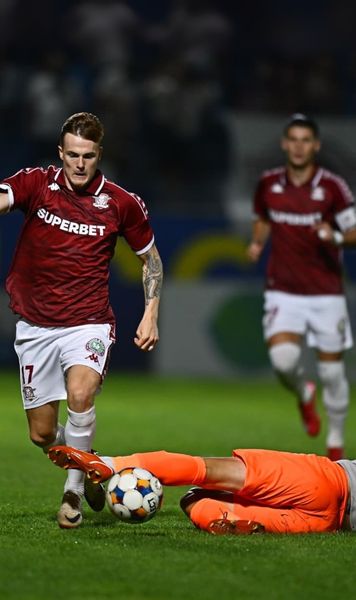 Metaloglobus - Rapid 1-2    Victorie muncită  pentru echipa lui Costel Gâlcă