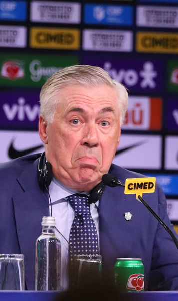 „Nu-i sun să le dau explicații”   Reacția lui   Ancelotti,  când a fost întrebat despre absențele lui Neymar, Rodrygo și Vinicius din lotul pentru dubla cu Chile și Bolivia