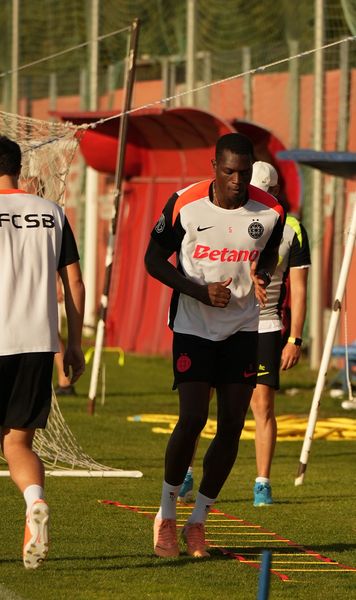 S-a întors la FCSB!    Prezență surpriză  la antrenamentul campioanei » Când ar putea juca