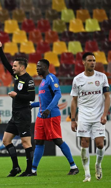 Arbitrul de la CFR Cluj - FCSB  Ultima dată l-a scos din minți pe Mihai Stoica:   „Nu mai iese la pensie?”