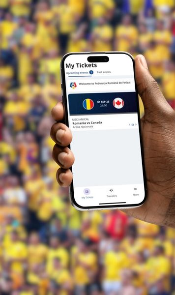 Premieră la meciul naționalei  La România - Canada nu se va intra decât prin   aplicație pe telefon
