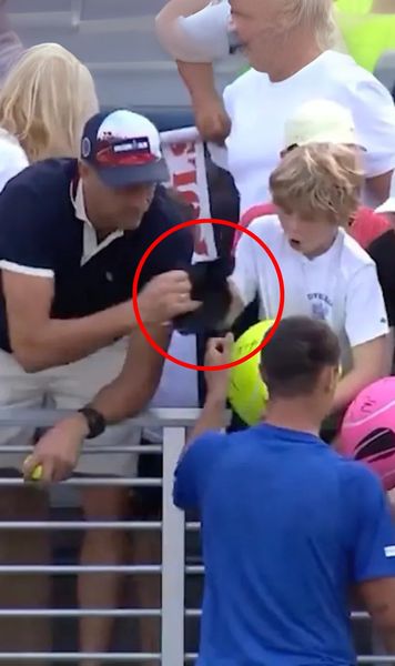 Scene reprobabile la US Open    VIDEO  Un cuplu a furat o șapcă   oferită cadou unui copil  de către Kamil Majchrzak