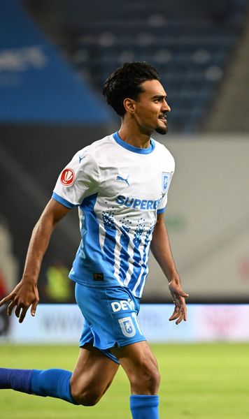 Cu ochii pe olteni   Jucătorul Craiovei,   lăudat în Germania  după tragerea la sorți din Conference League: „Un talent de top”