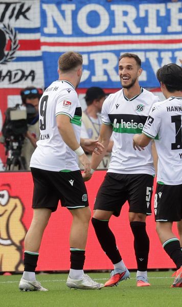 Ghiță, primul gol în Germania    FOTO.  Reușita românului a fost crucială pentru   Hannover