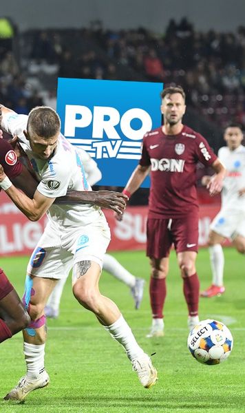 Doar Pro TV poate să bată fotbalul     CFR - FCSB a avut audiență mare,  care a surclasat toate televiziunile din România, cu excepția Pro-ului