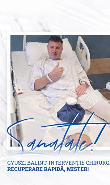 Laszlo Balint, operat   Antrenorul Oțelului a suferit o   intervenție chirurgicală  » Când va reveni la antrenamente