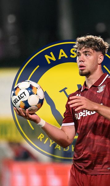 Borza putea fi coleg cu Ronaldo  Fundașul stânga de la Rapid, la un pas de Al-Nassr:   „Mutare diabolică!”  » De ce a picat transferul și ce salariu ar fi încasat