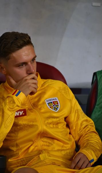 Ghinion teribil pentru Louis Munteanu!    FOTO.  Atacantul naționalei   s-a accidentat  cu câteva minute înainte de meciul cu Canada. Cine i-a luat locul