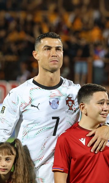 Mesaj emoționant    VIDEO.  Reacția lui Cristiano Ronaldo la   imaginile virale  de la victoria cu Armenia