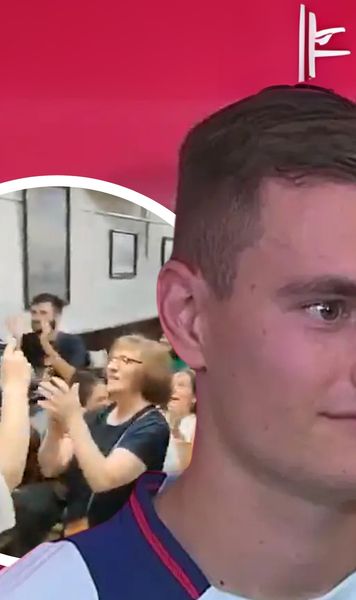 Debut aplaudat de întreaga localitate  Reacția emoționantă a părinților lui   Jorge de Frutos,  după primele minute pentru Spania