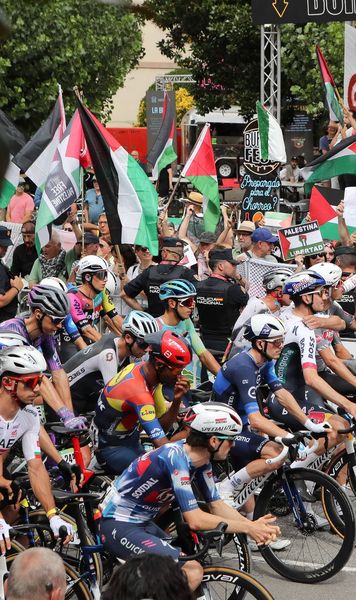 „Ne e frică!”  Jonas Vingegaard, liderul Turului Spaniei, despre   protestele palestinienilor : „Sunt disperați”