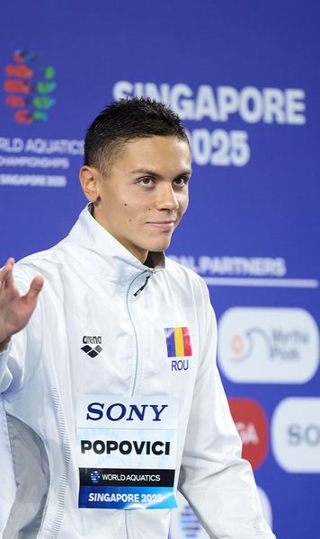 Gest de mare campion  Decizia luată de   David Popovici:   „Viitorul se poate rescrie”