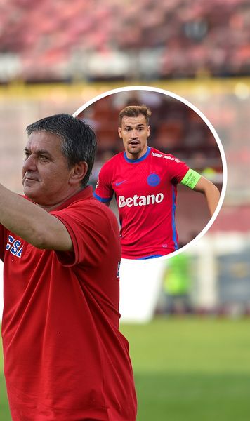 Lăcătuș îl înțeapă pe Becali  Fostul jucător, după ce Olaru a amenințat că   se lasă de fotbal:  „Nu e rău să transmită un mesaj patronului”