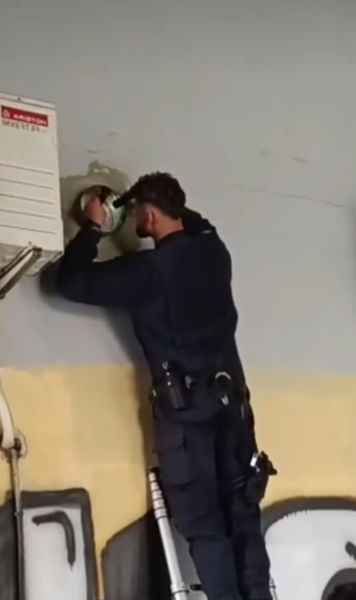 Plan dejucat    VIDEO.  Unde au putut găsi jandarmii   torțele ascunse  de ultrașii Petrolului