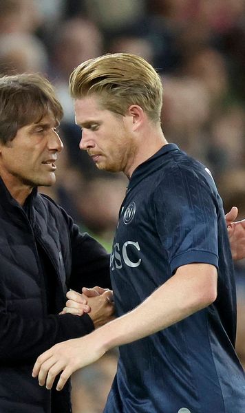 Tensiuni la Napoli    VIDEO.  Reacția lui Conte după ce   De Bruyne  s-a enervat la schimbare: „Și-a ales persoana nepotrivită!”