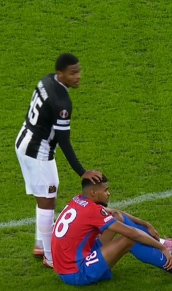 Edjouma s-a rupt    FOTO.  Dezastru pentru FCSB:   schimbare în minutul 13!  Elvețienii au profitat rapid de ghinionul campioanei