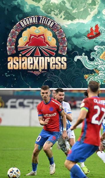 FCSB - Craiova a bătut Asia Expres!  Derby-ul de pe Arenă a făcut   audiență bună,  peste show-ul difuzat de Antena 1