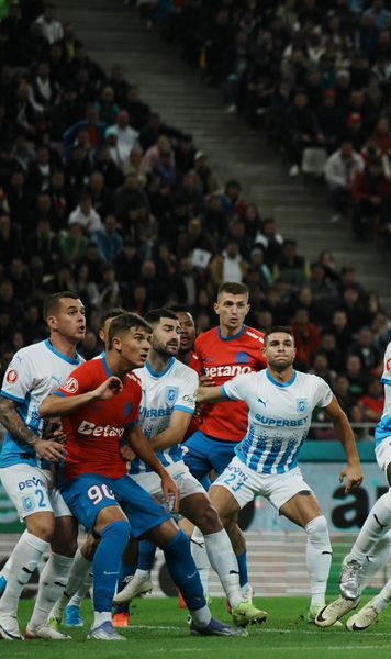 Facem greșit sau la fel ca Europa?    FCSB și Craiova  au schimbat 7, respectiv 6, jucători față de meciurile de joi. Cum procedează cluburile de pe continent