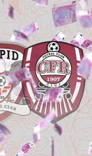 Ce club e de urmat: Rapid sau CFR Cluj?  Victor Angelescu a declarat:   „CFR nu e model de business”  » Ce spune comparația cifrelor financiare