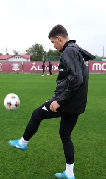 Ignat, înapoi la antrenamente  Fundașul Rapidului a revenit după   operația la umăr