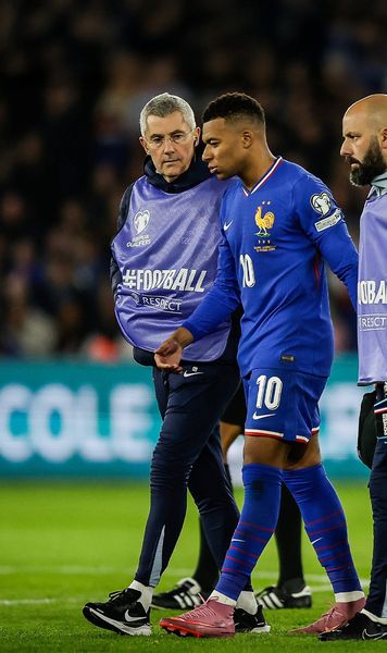 Lovitură pentru Real!    FOTO.  Mbappe a marcat o bijuterie de gol, dar   s-a accidentat  în meciul câștigat de Franța