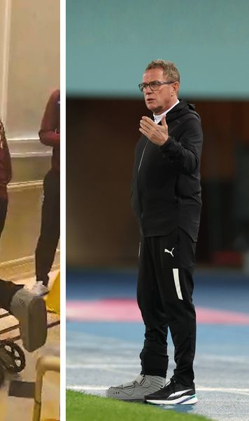 Cu bicicletă specială și la hotel   Austriecii au sosit la Marriott. Selecționerul Rangnick, protejat după   operațiile suferite la gleznă