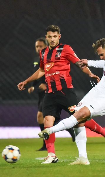 Csikszereda - CFR 2-2  Mandorlini rămâne cu   o singură victorie  la Cluj și e departe de play-off! Găman a avut un final de meci agitat