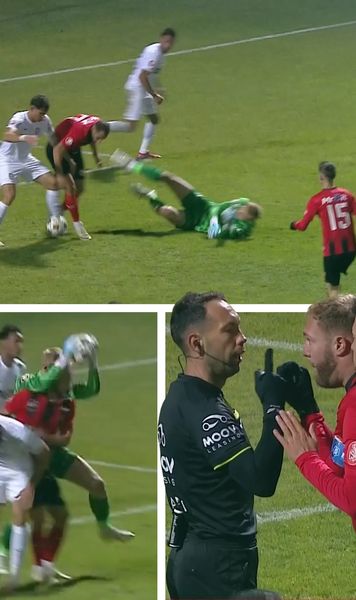 Haos cu arbitrajul la Ciuc - CFR!    VIDEO+FOTO  Găman a anulat un gol al lui Csikszereda, apoi   a dat penalty  după intervenția VAR