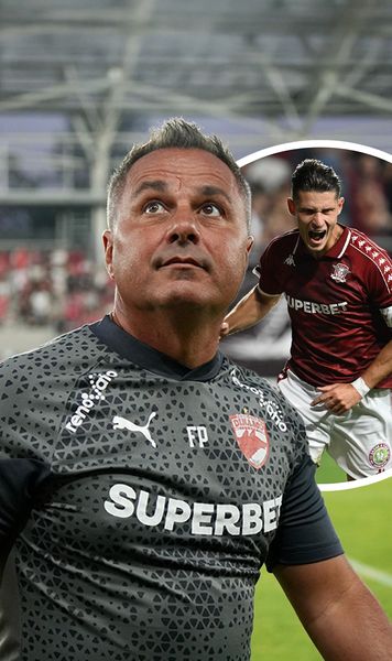 Dobre, folosit ca motivație  Florentin Petre, după ce jucătorul Rapidului   a înjurat-o pe Dinamo   la galerie: „Omul ăsta are o frustrare, o problemă”