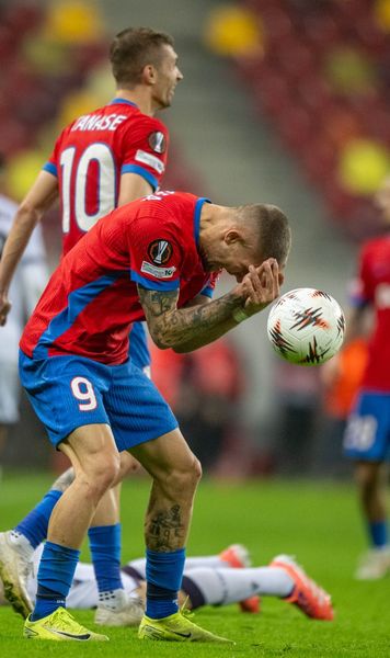 FCSB - Bologna 1-2    Târnovanu a limitat proporțiile scorului.  Roș-albaștrii, la al 2-lea eșec în primele 3 etape de Europa League