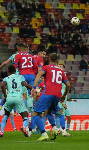 FCSB 4-0 UTA Arad     VIDEO+FOTO  Campioana   se impune clar  pe teren propriu și îi depășește pe arădeni în clasament