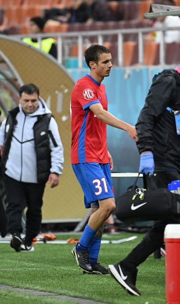 Ce a pățit Cisotti   Italianul a ieșit accidentat cu UTA și azi va face RMN.   Care e primul diagnostic,  pus după meci