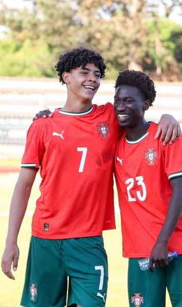 Moment unic pentru Cristiano Jr    VIDEO.   Fiul lui Ronaldo a marcat   primul gol  pentru Portugalia U16