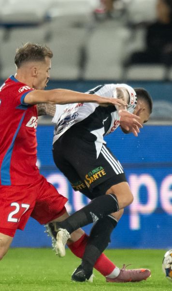 U Cluj - FCSB 0-2  Olaru MVP în victoria care duce campioana la granița   Top 6