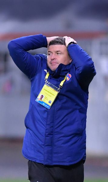 Scandal în Ghencea     FOTO.  Steaua a pierdut cu Dumbrăvița și   Oprița a sărit la un adversar:   „Au fost foarte mulți nervi”