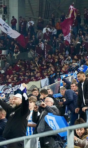 Record în Bănie    VIDEO.  Fanii Rapidului, deplasare impresionantă pe „Ion Oblemenco”: e   cel mai mare număr de oaspeți  de pe noul stadion