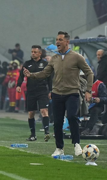 „Nu am vrut să fac acuzații”   Mirel Rădoi explică de ce   a plecat de pe bancă  în ultimele minute ale meciului cu Rapid + Ce spune despre rezultat